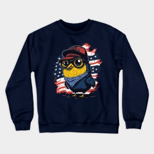 Patriotic Chicken Crewneck Sweatshirt